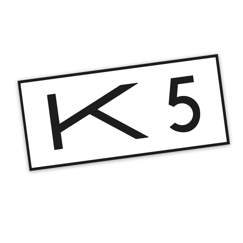 Kabinenaufkleber K5