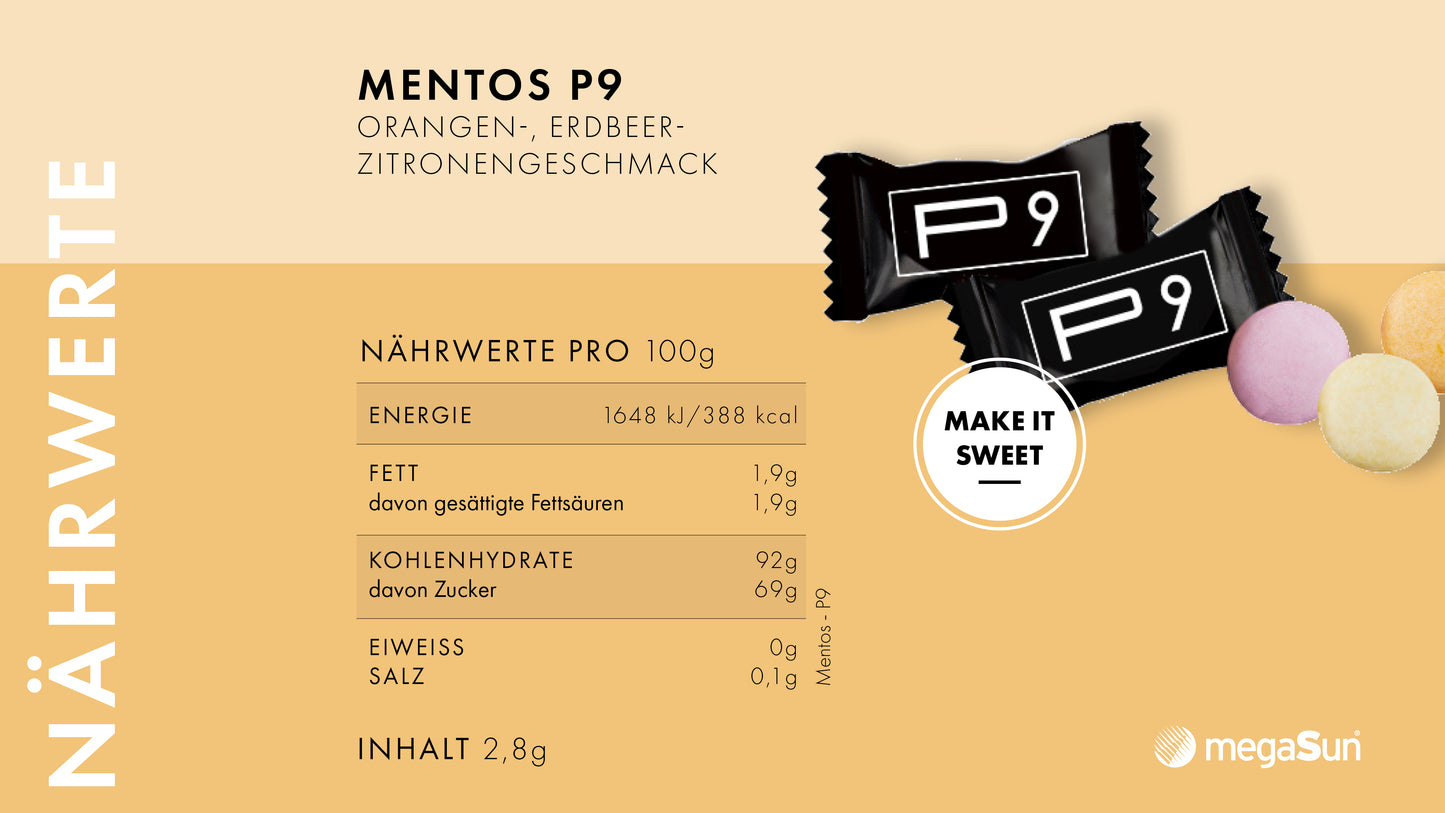 Mentos P9 | 200 Stück