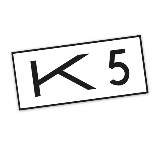 Kabinenaufkleber K5