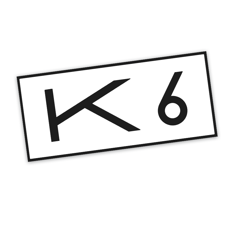 Kabinenaufkleber K6 · K6S