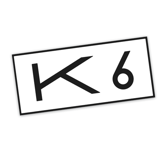 Kabinenaufkleber K6 · K6S